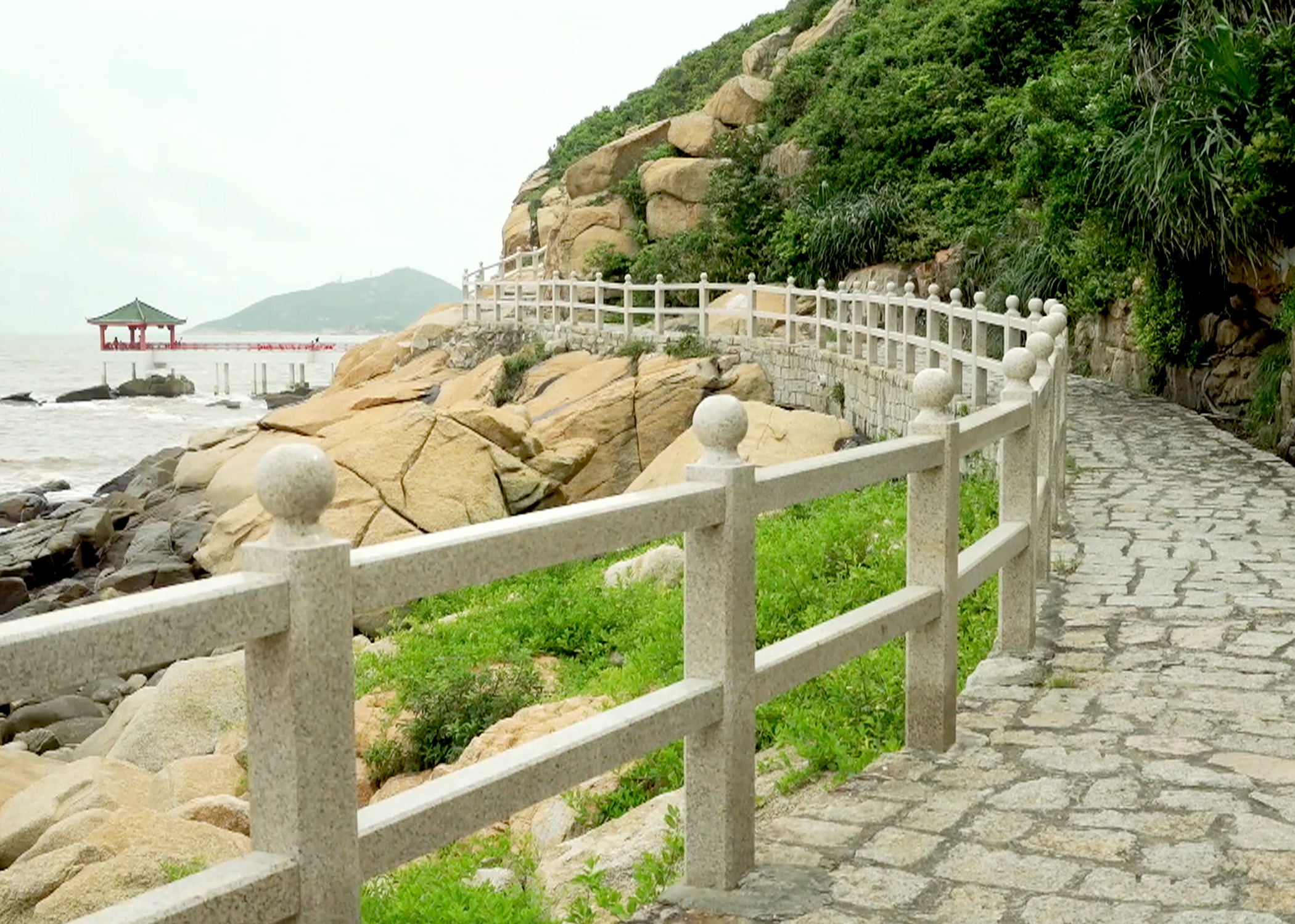 路環黑沙龍爪角海岸徑